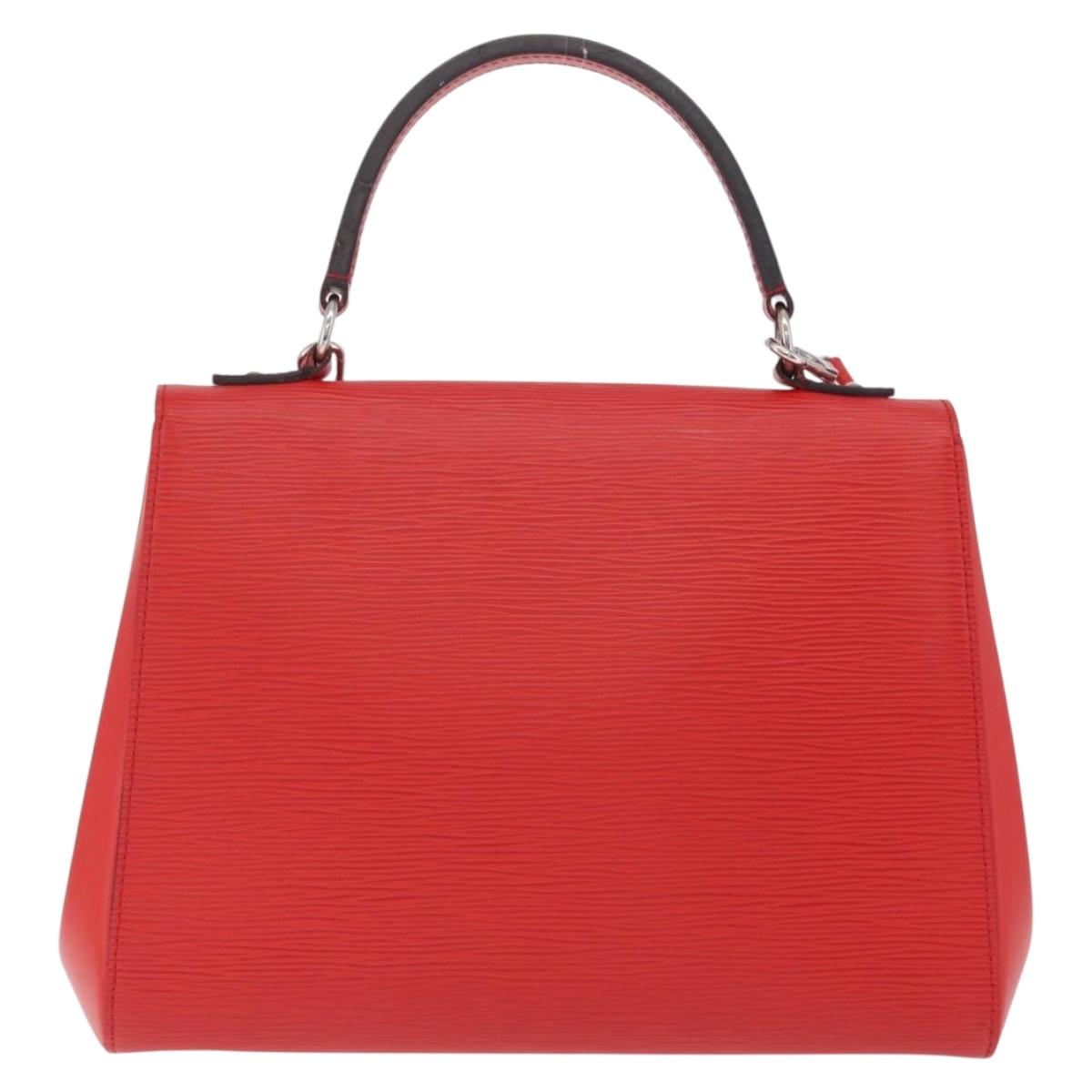 LOUIS VUITTON Epi Cluny MM Hand Bag Red M41333 LV Auth ep16315V