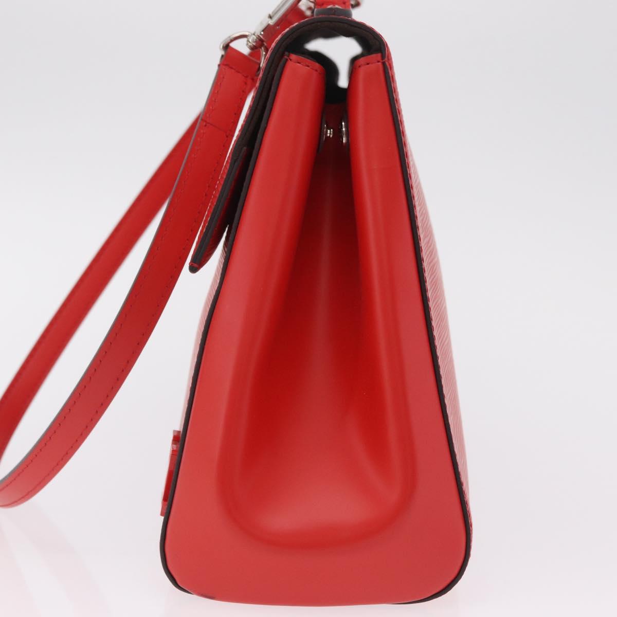 LOUIS VUITTON Epi Cluny MM Hand Bag Red M41333 LV Auth ep16315V