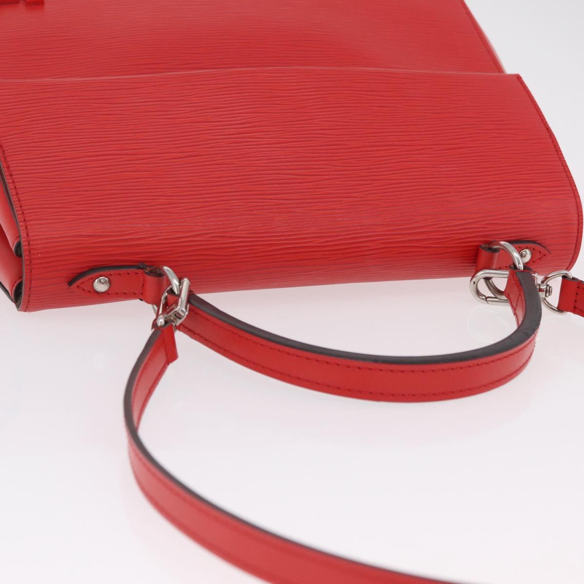 LOUIS VUITTON Epi Cluny MM Hand Bag Red M41333 LV Auth ep16315V