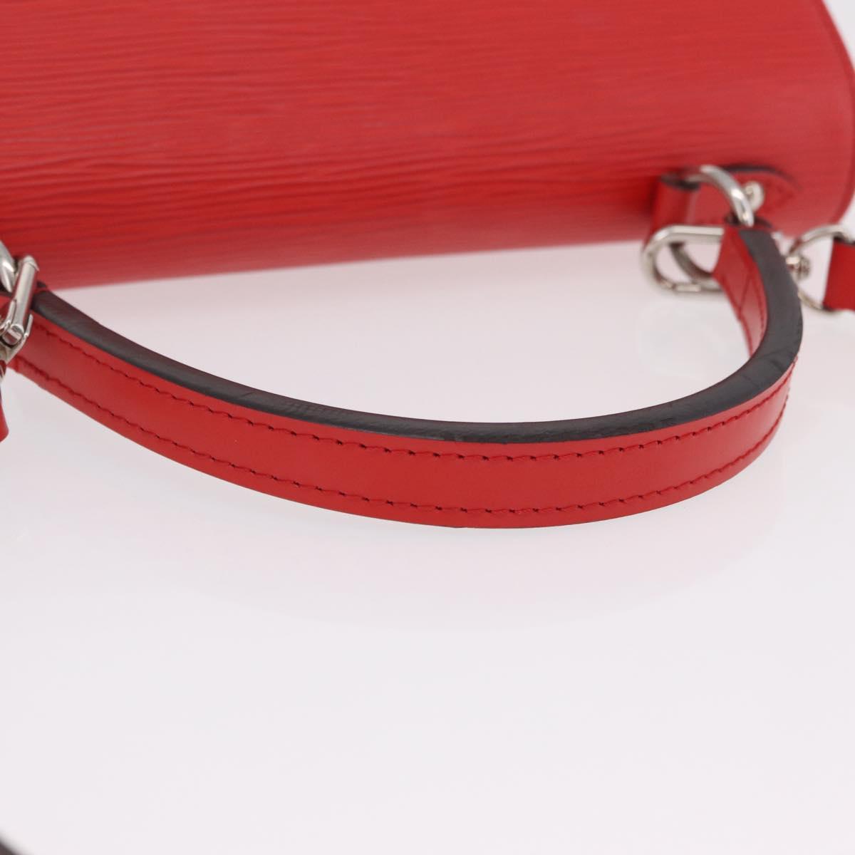 LOUIS VUITTON Epi Cluny MM Hand Bag Red M41333 LV Auth ep16315V