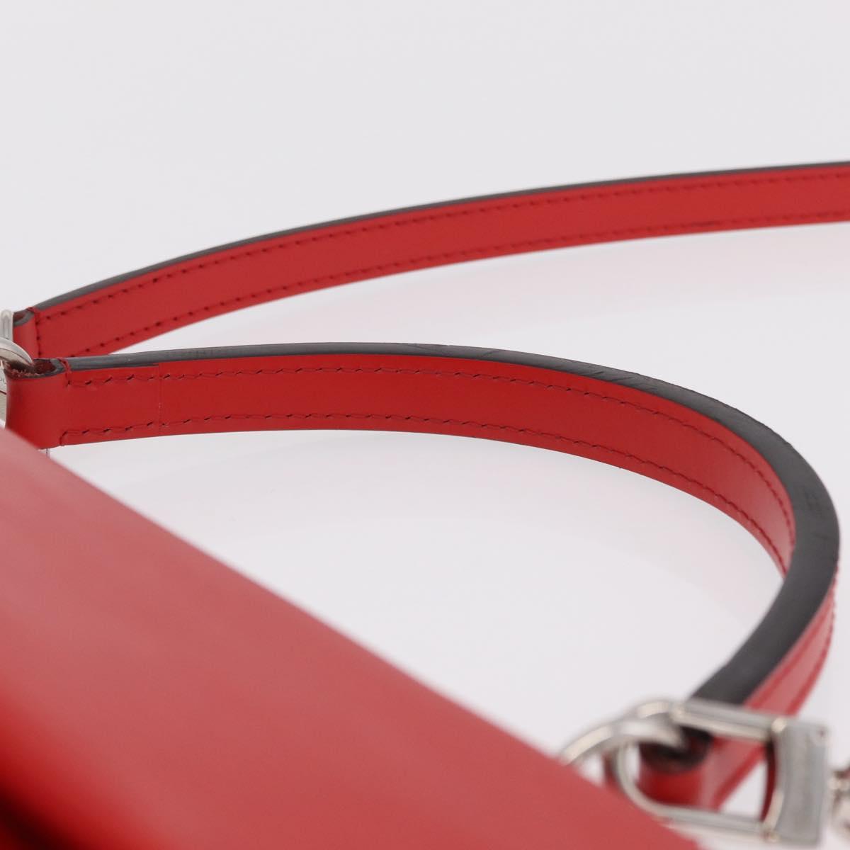LOUIS VUITTON Epi Cluny MM Hand Bag Red M41333 LV Auth ep16315V