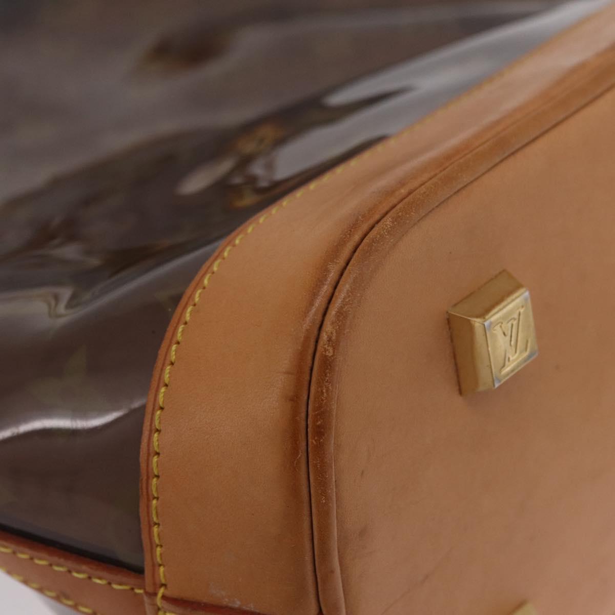LOUIS VUITTON Monogram Vinyl Kava Amble PM Bag Brown M92502 LV Auth ep16317A