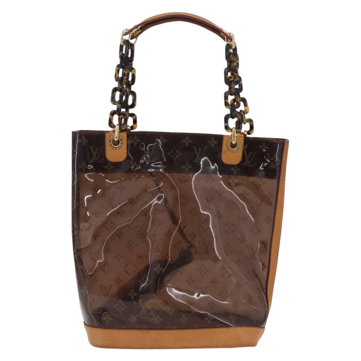 LOUIS VUITTON Monogram Vinyl Kava Amble PM Bag Brown M92502 LV Auth ep16317A