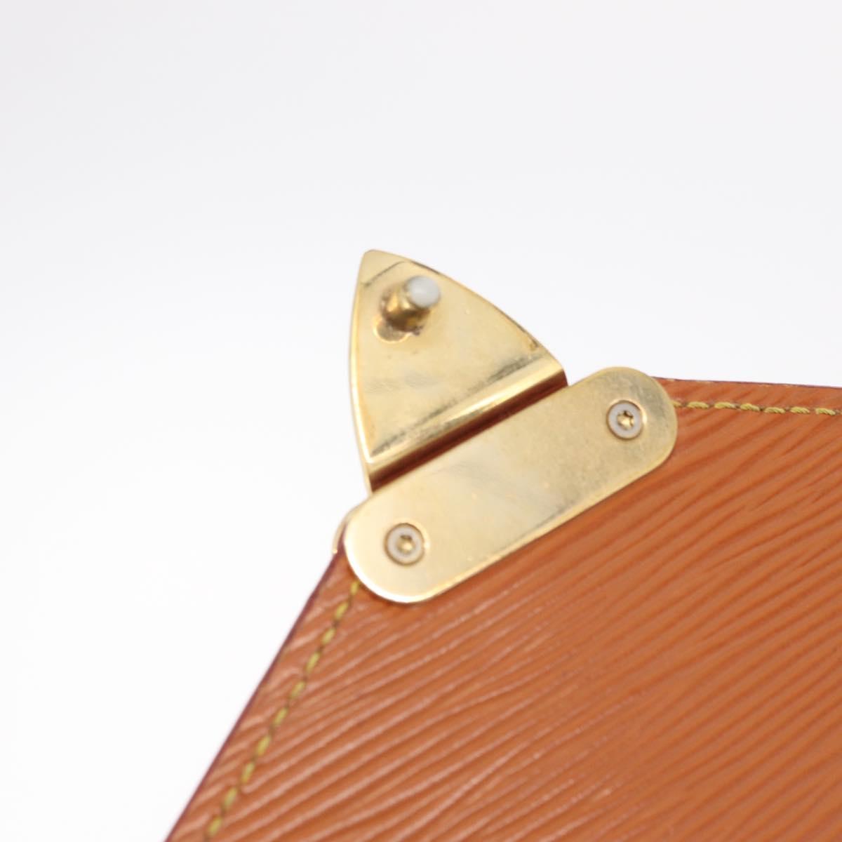 LOUIS VUITTON Epi Serviette Conseiller Briefcase Brown M54423 LV Auth ep16321