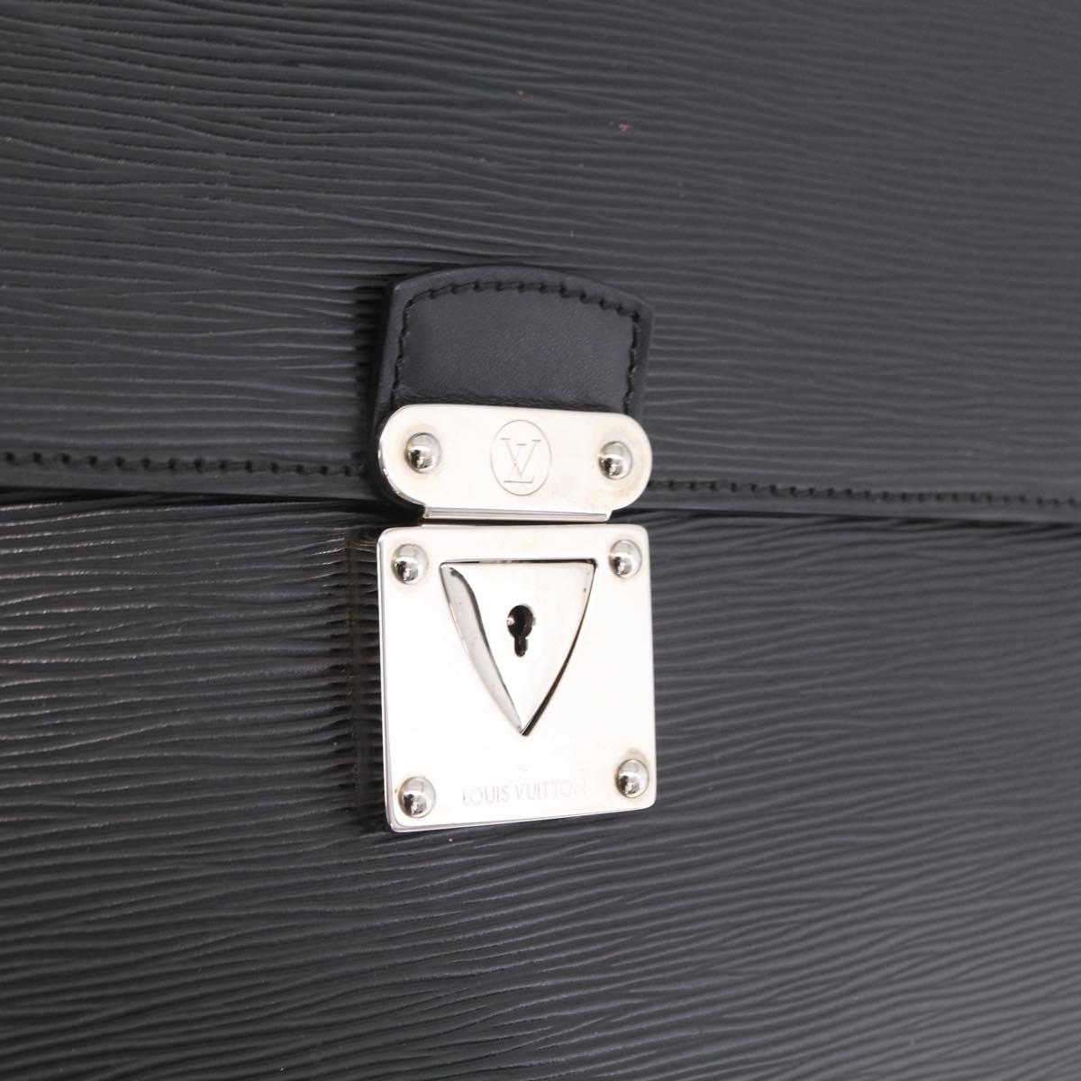 LOUIS VUITTON Epi Laguito Business Bag Noir M54552 LV Auth ep16323V