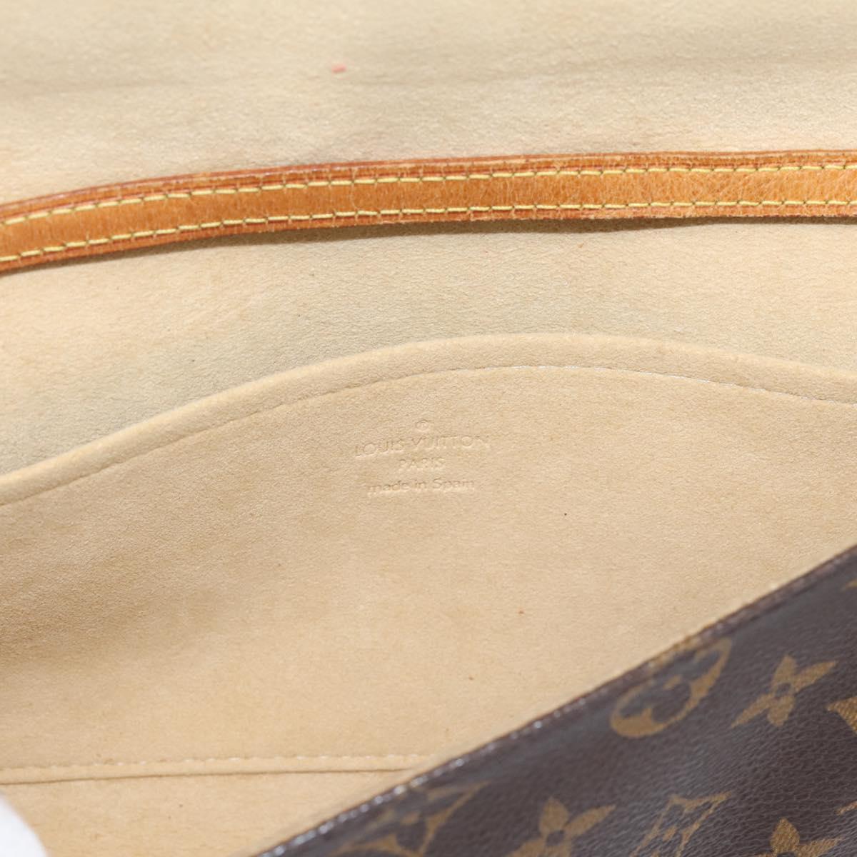 LOUIS VUITTON Monogram Pochette Twin GM Shoulder Bag M51852 LV Auth ep16326