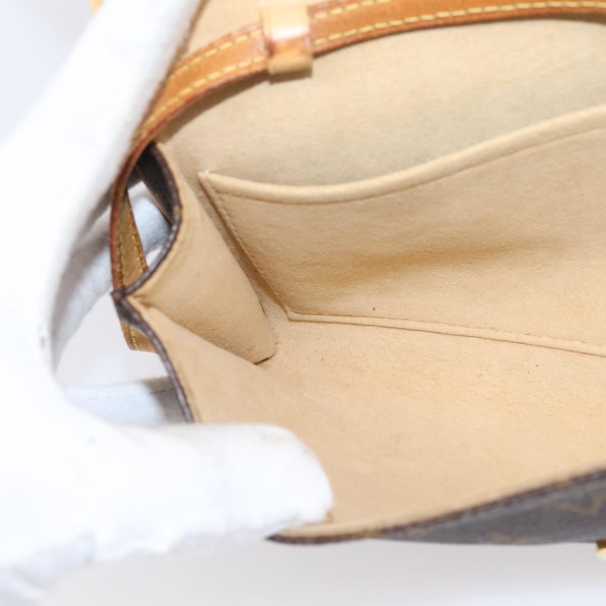 LOUIS VUITTON Monogram Pochette Twin GM Shoulder Bag M51852 LV Auth ep16326