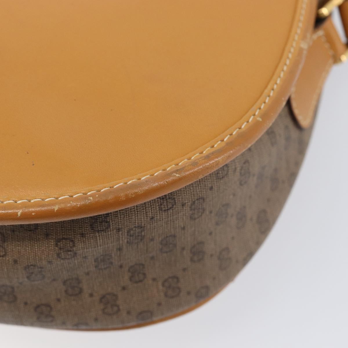 GUCCI Micro GG Supreme Shoulder Bag PVC Beige Gold 007 14 0074 Auth ep16337