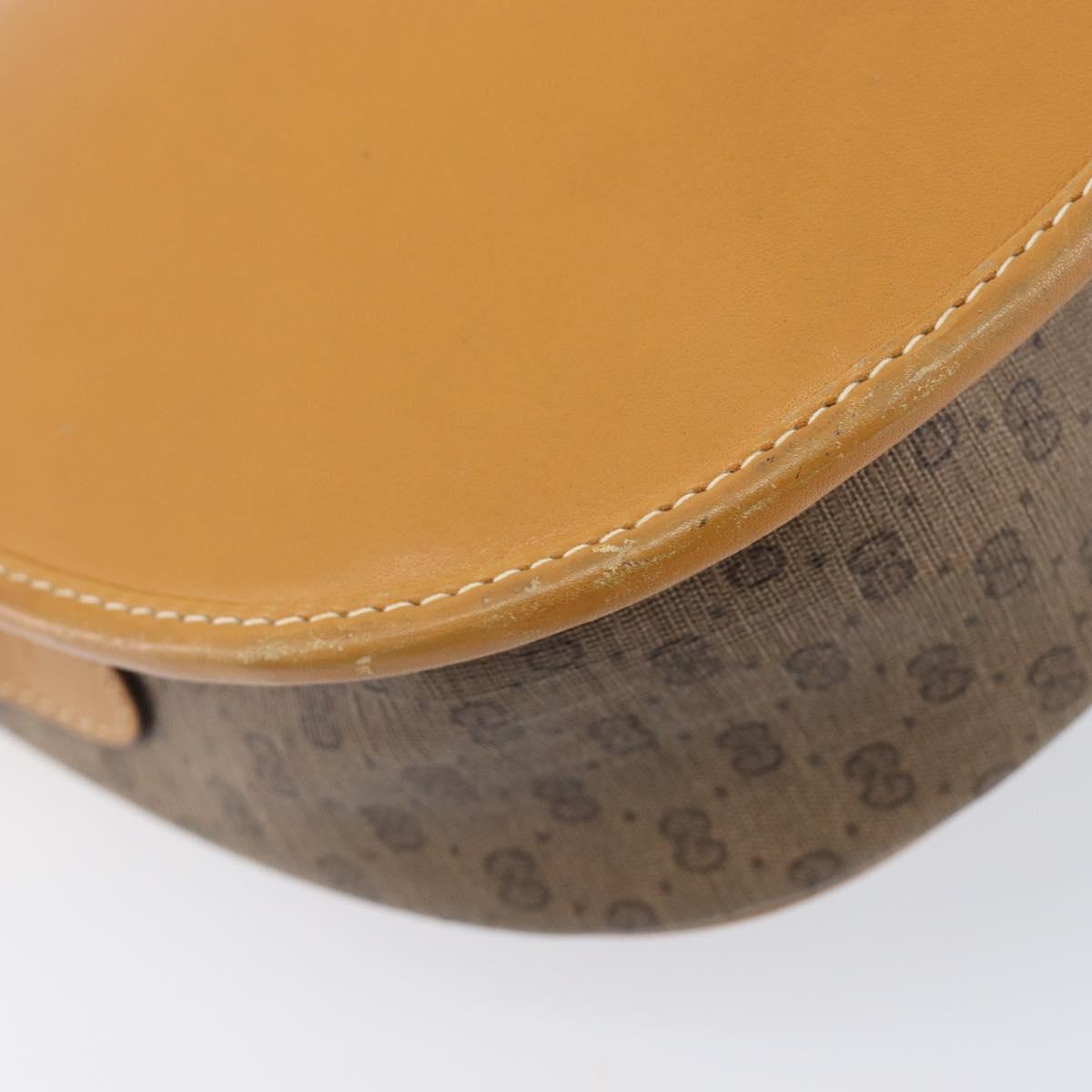GUCCI Micro GG Supreme Shoulder Bag PVC Beige Gold 007 14 0074 Auth ep16337