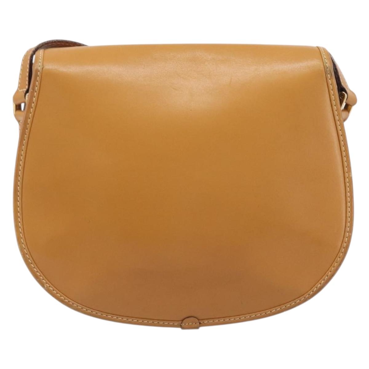 GUCCI Micro GG Supreme Shoulder Bag PVC Beige Gold 007 14 0074 Auth ep16337