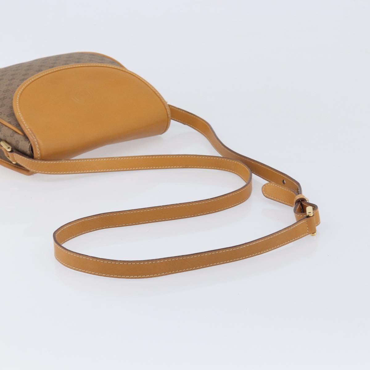 GUCCI Micro GG Supreme Shoulder Bag PVC Beige Gold 007 14 0074 Auth ep16337