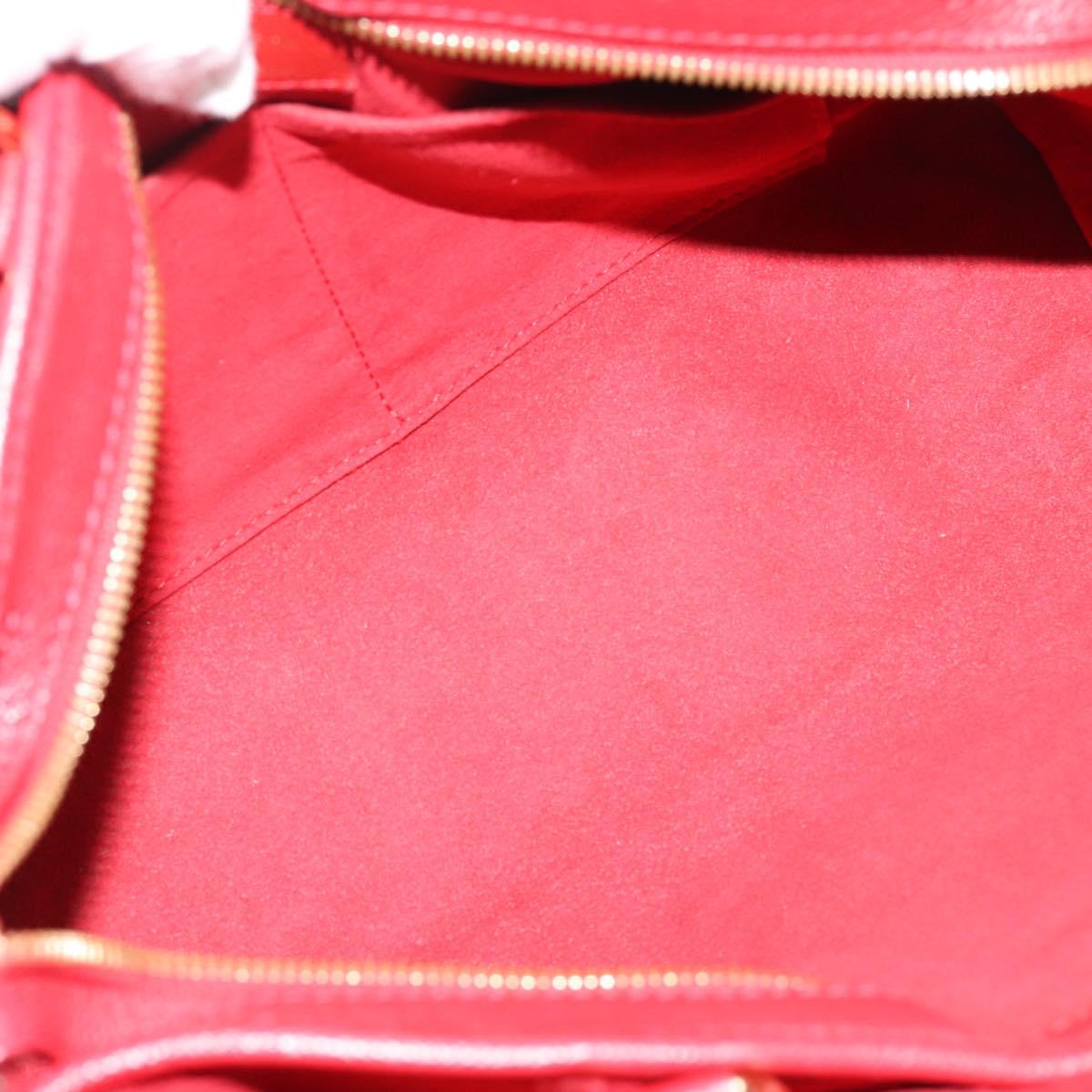 LOUIS VUITTON Monogram PopincourtPM Hand Bag 2way Red M43433 LV Auth ep16343A