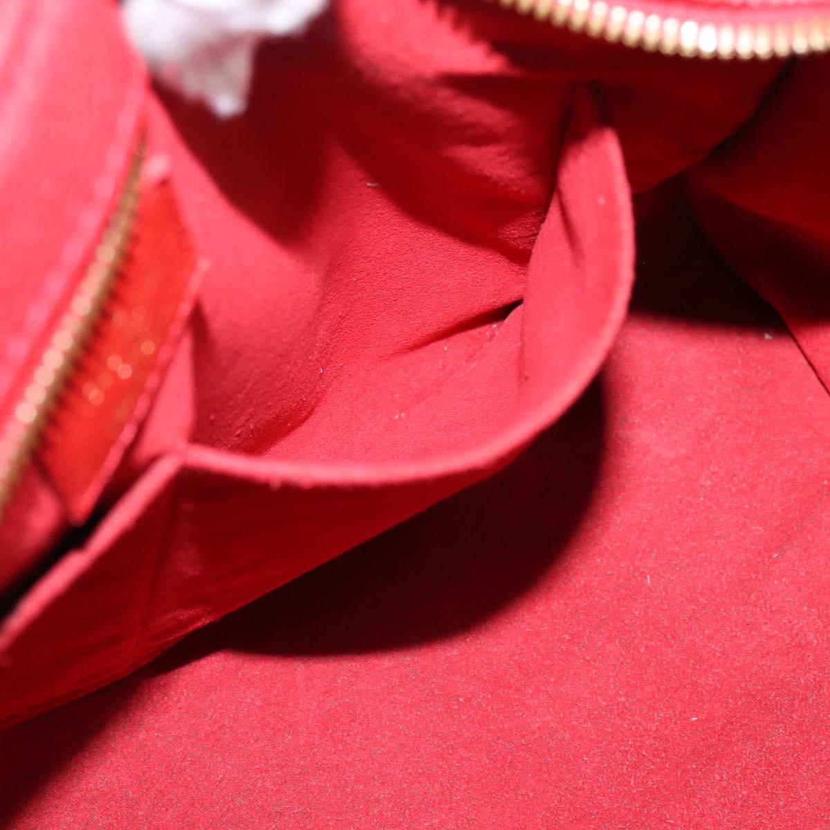 LOUIS VUITTON Monogram PopincourtPM Hand Bag 2way Red M43433 LV Auth ep16343A