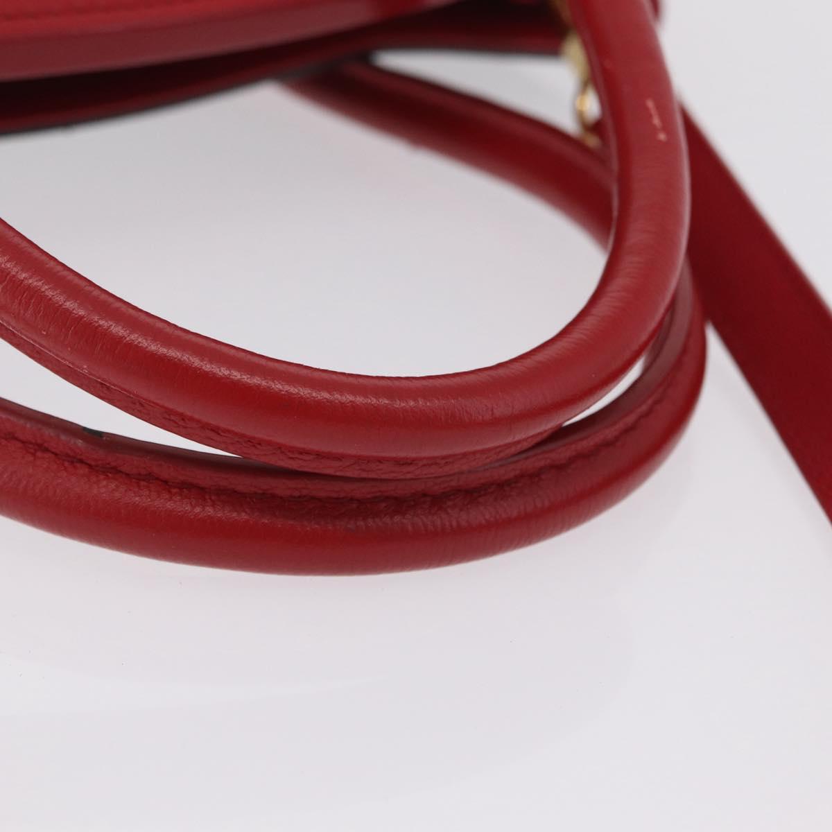 LOUIS VUITTON Monogram Florine Hand Bag 2way Red M42270 LV Auth ep16349V