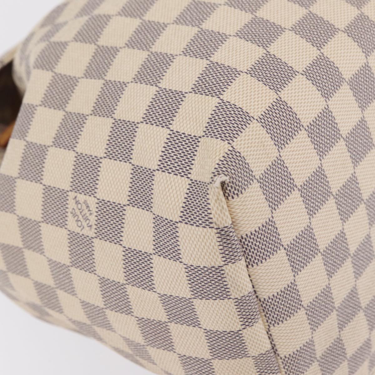 LOUIS VUITTON Damier Azur Speron Backpack N41578 LV Auth ep16361A