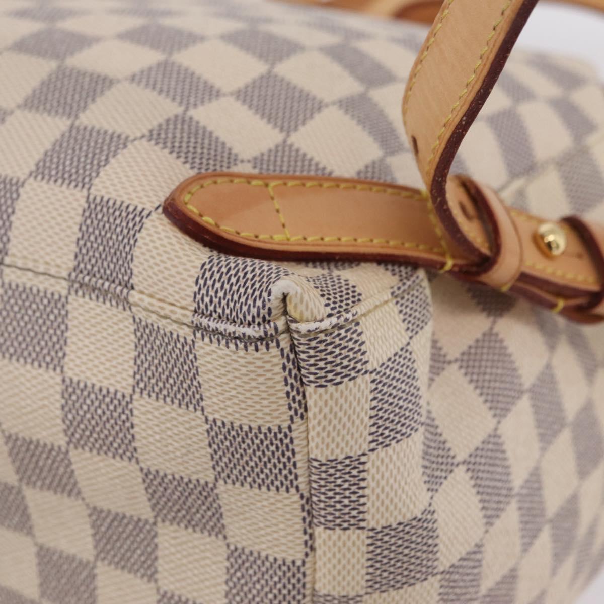 LOUIS VUITTON Damier Azur Speron Backpack N41578 LV Auth ep16361A