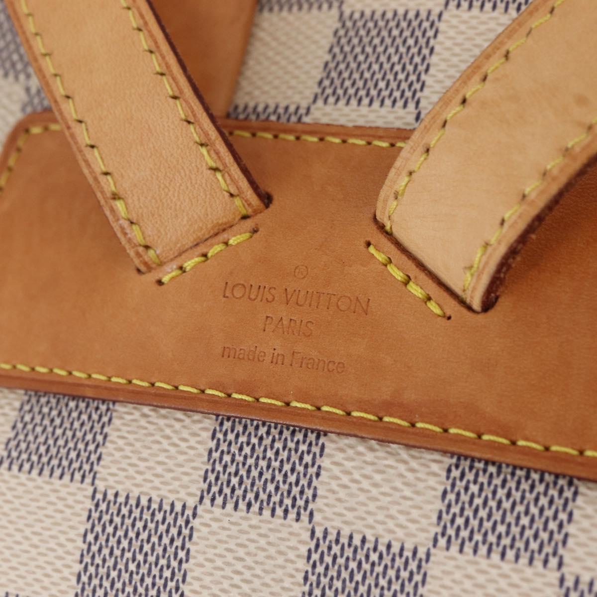 LOUIS VUITTON Damier Azur Speron Backpack N41578 LV Auth ep16361A