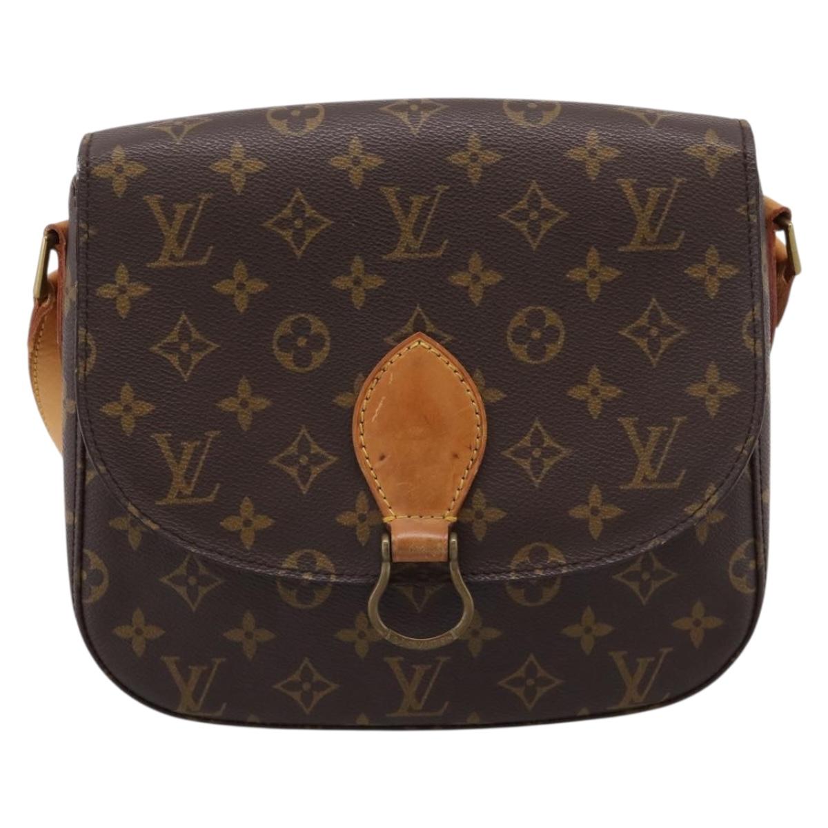 LOUIS VUITTON Monogram Saint Cloud GM Shoulder Bag M51242 LV Auth ep16368