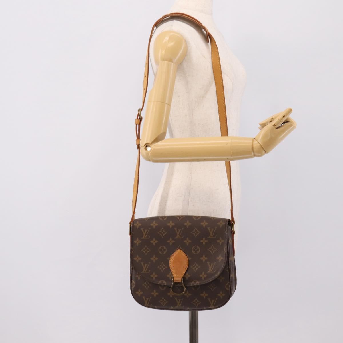 LOUIS VUITTON Monogram Saint Cloud GM Shoulder Bag M51242 LV Auth ep16368