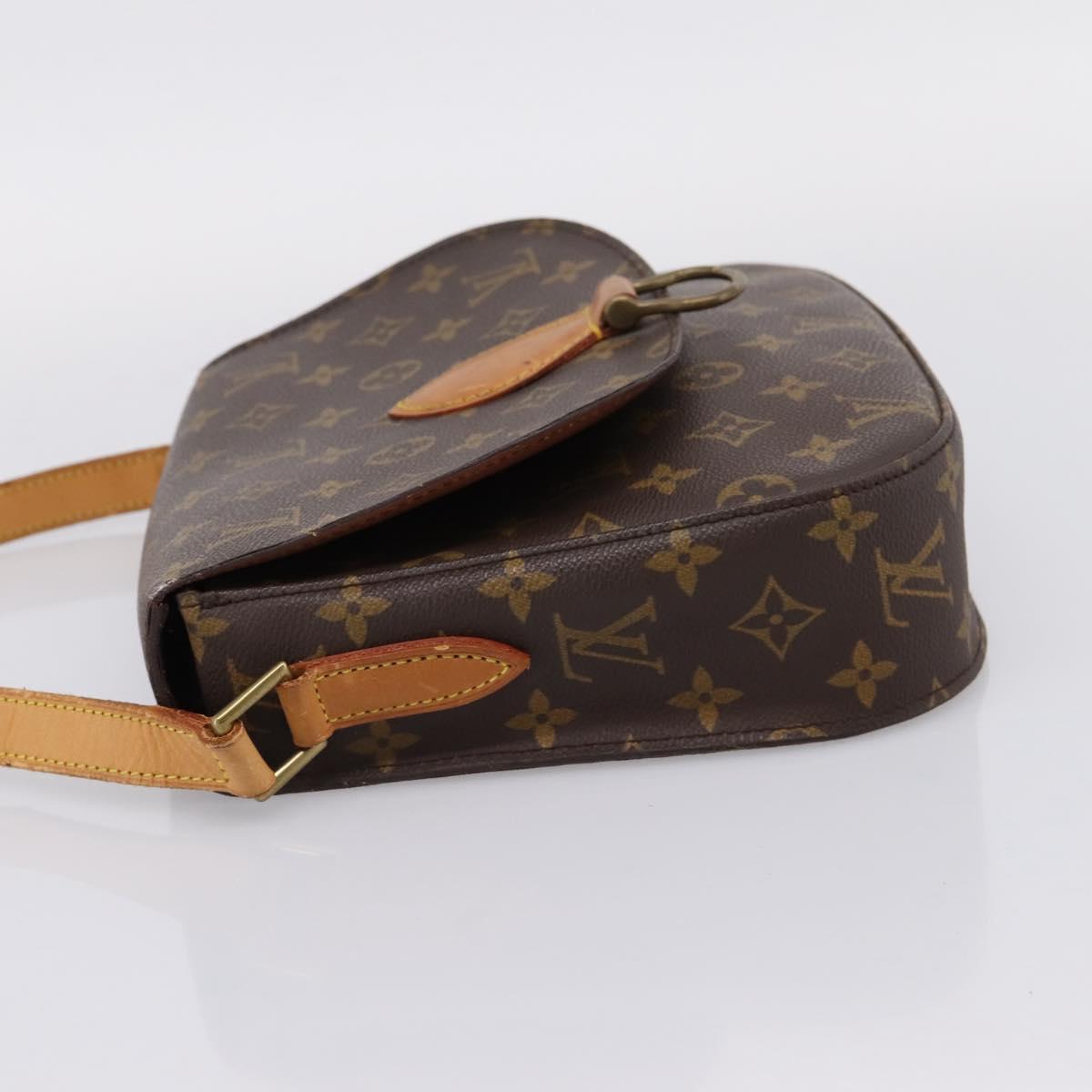 LOUIS VUITTON Monogram Saint Cloud GM Shoulder Bag M51242 LV Auth ep16368
