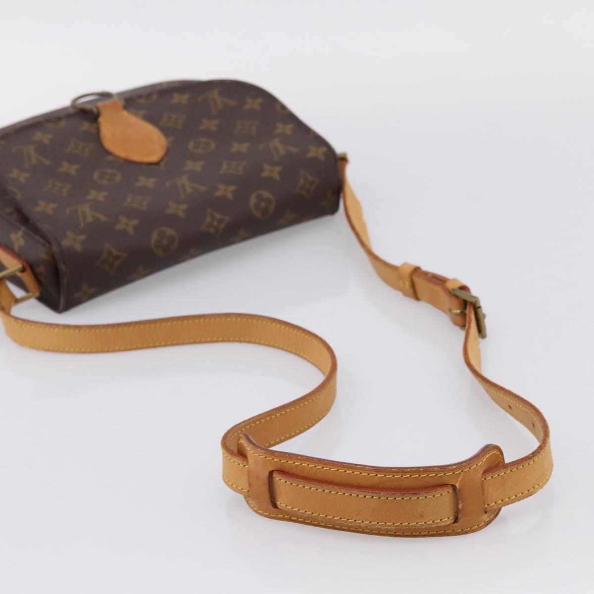 LOUIS VUITTON Monogram Saint Cloud GM Shoulder Bag M51242 LV Auth ep16368