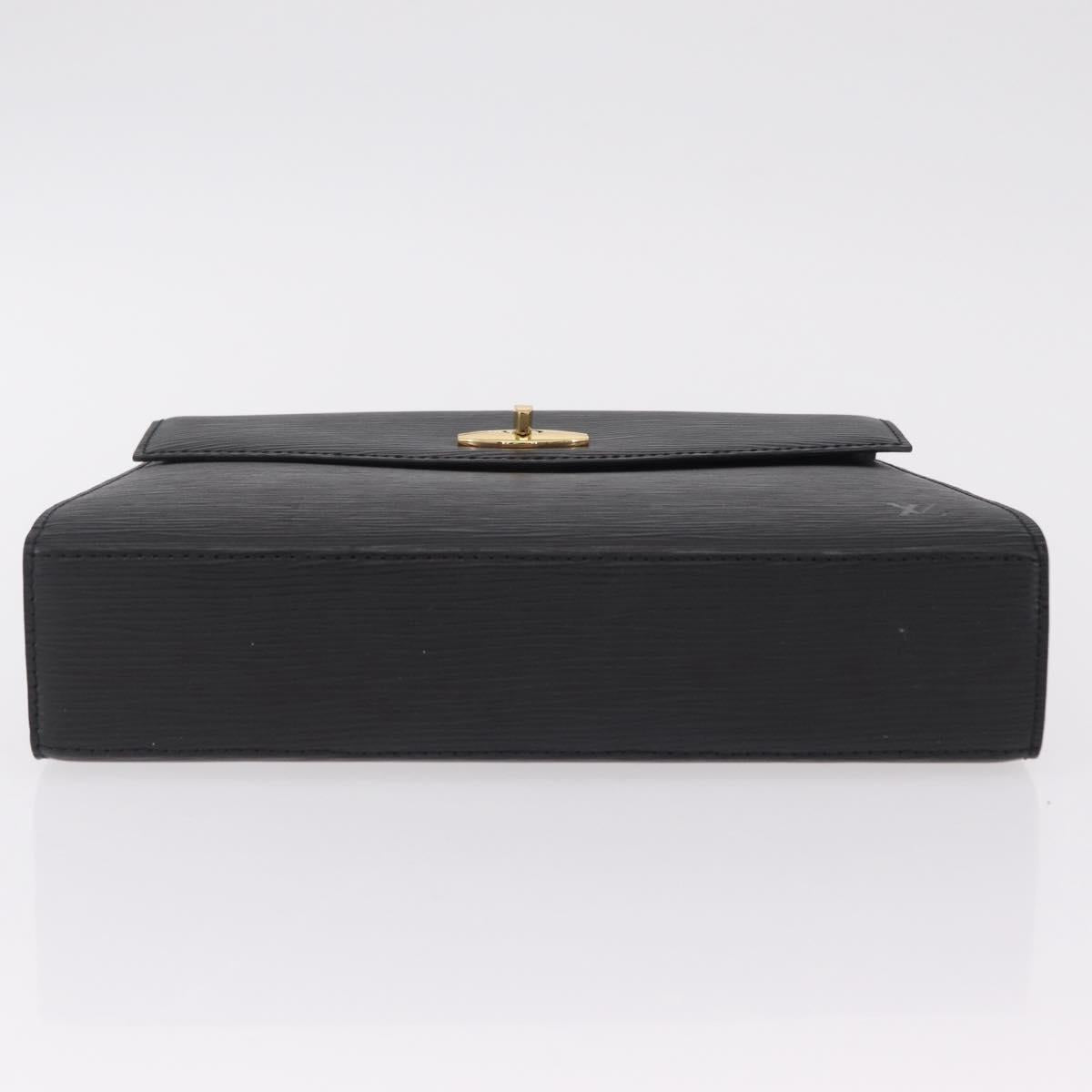 LOUIS VUITTON Epi Malesherbes Hand Bag Black M52372 LV Auth ep16374A