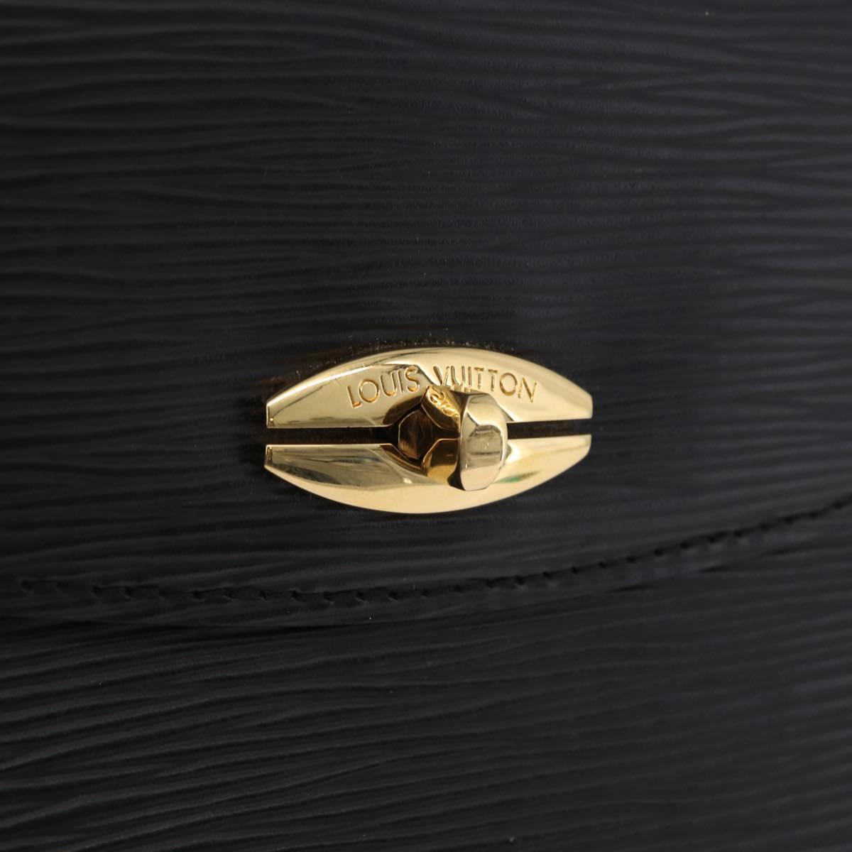 LOUIS VUITTON Epi Malesherbes Hand Bag Black M52372 LV Auth ep16374A