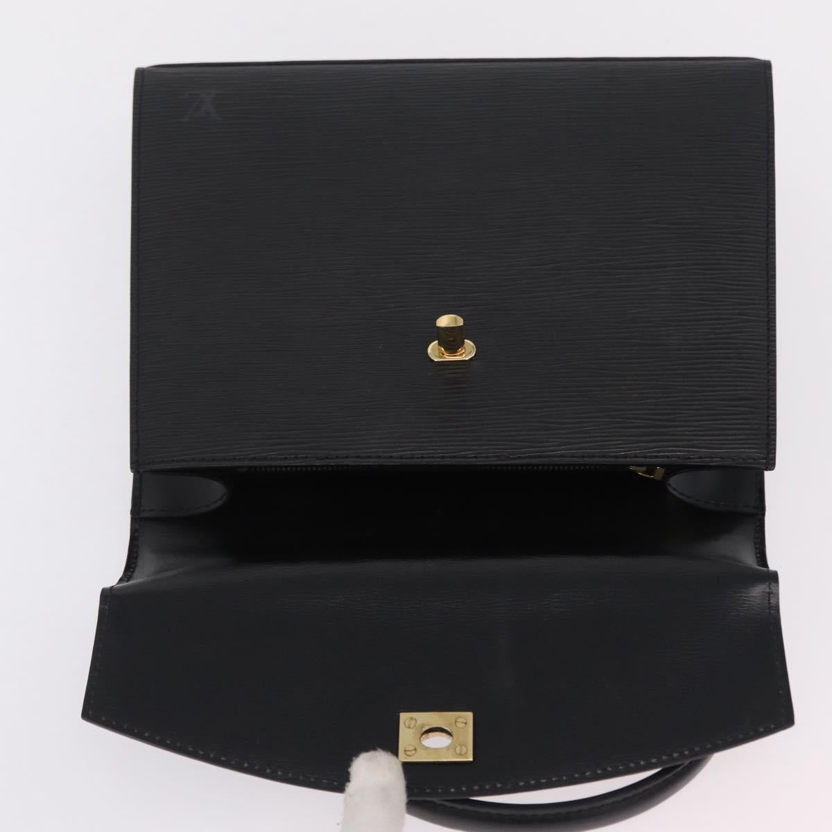 LOUIS VUITTON Epi Malesherbes Hand Bag Black M52372 LV Auth ep16374A