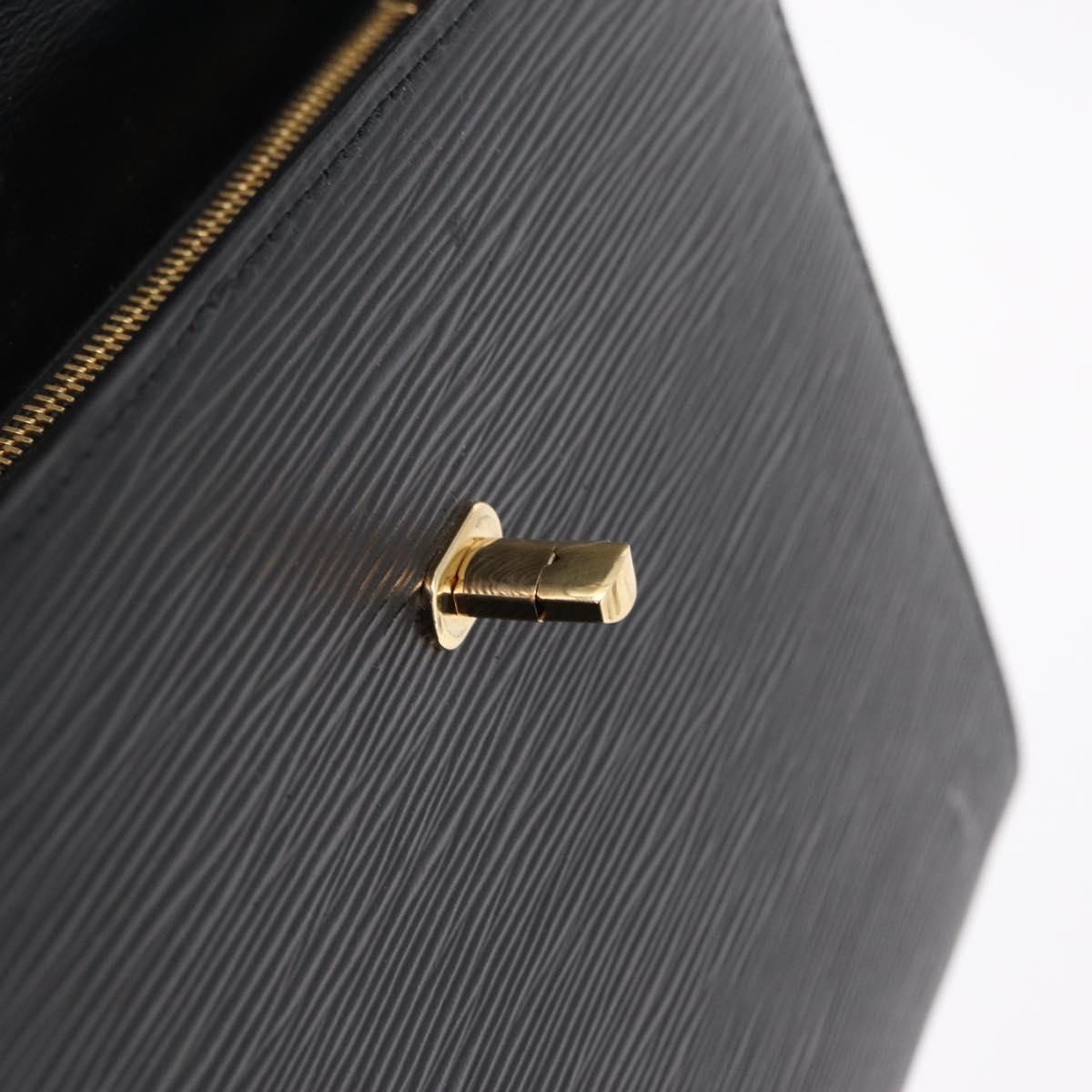 LOUIS VUITTON Epi Malesherbes Hand Bag Black M52372 LV Auth ep16374A