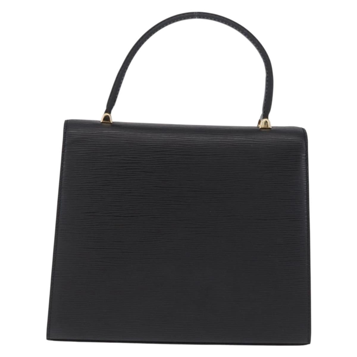 LOUIS VUITTON Epi Malesherbes Hand Bag Black M52372 LV Auth ep16374A