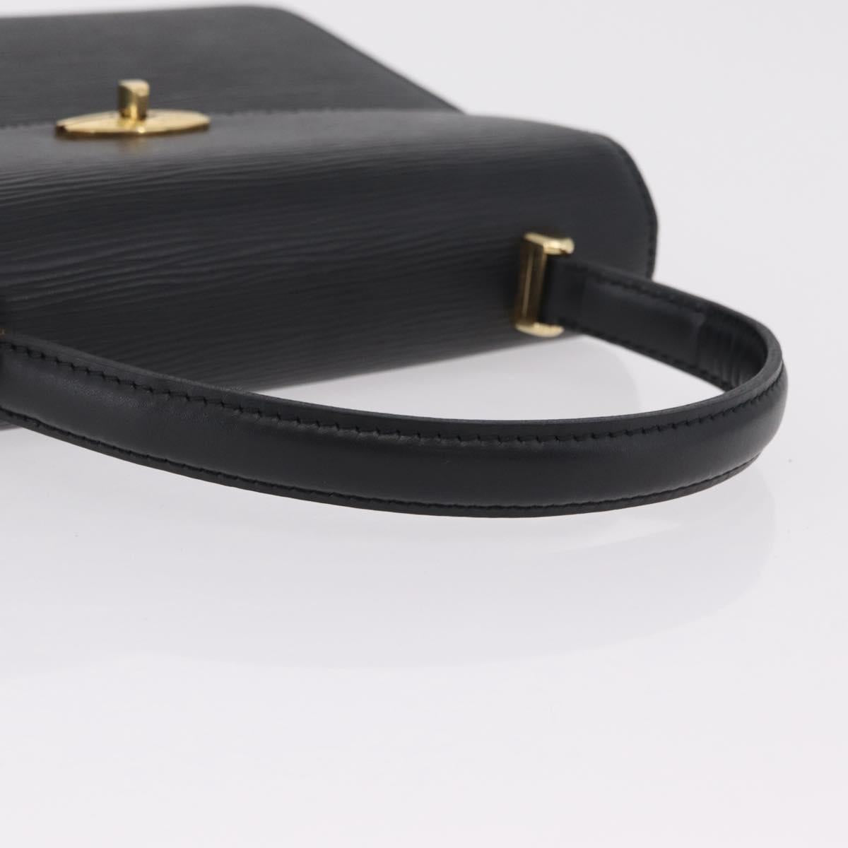 LOUIS VUITTON Epi Malesherbes Hand Bag Black M52372 LV Auth ep16374A