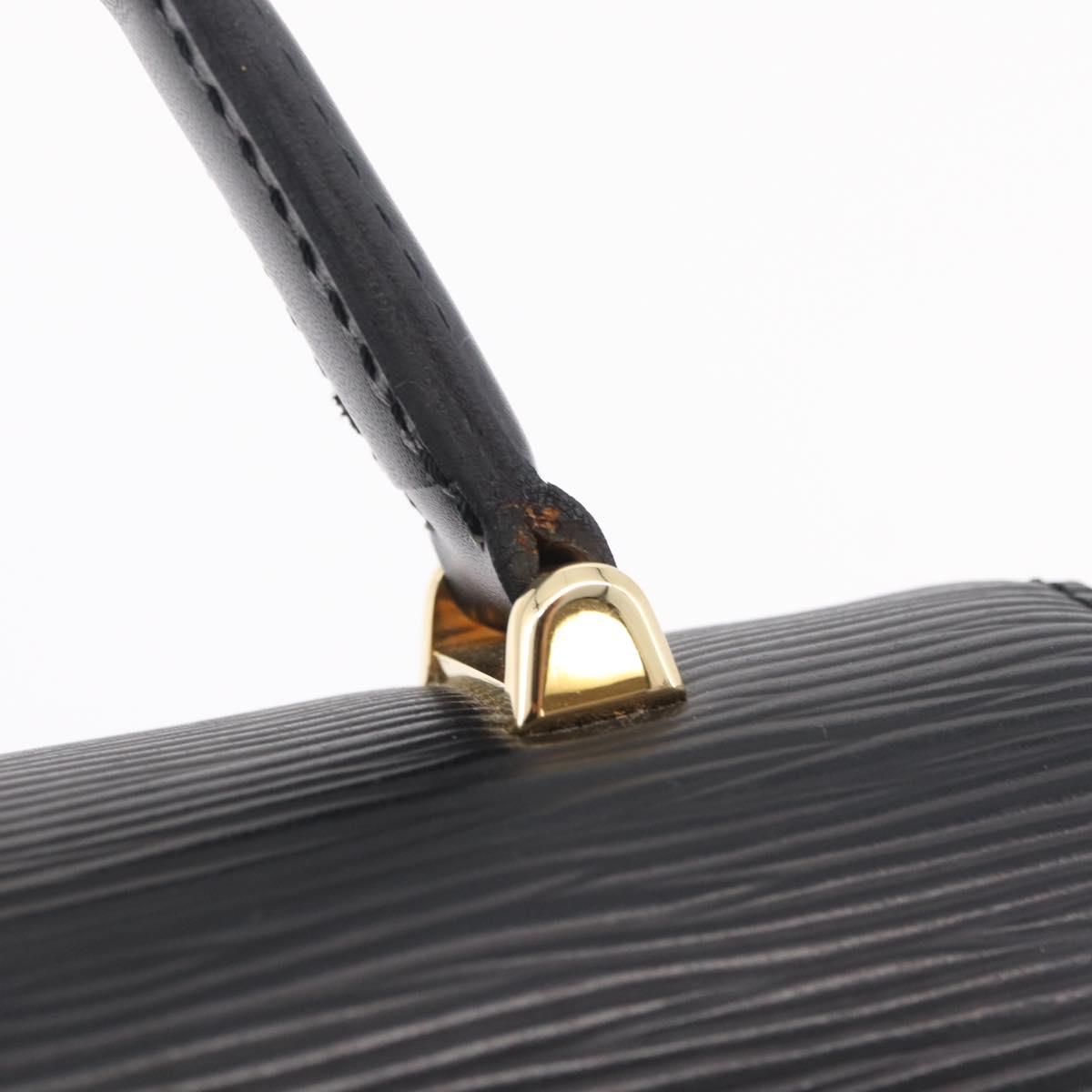 LOUIS VUITTON Epi Malesherbes Hand Bag Black M52372 LV Auth ep16374A