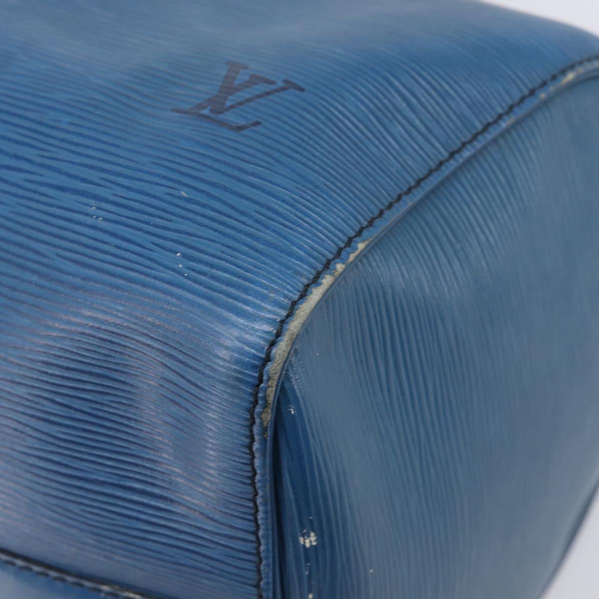 LOUIS VUITTON Epi Speedy 30 Hand Bag Toledo Blue M43005 LV Auth ep16377