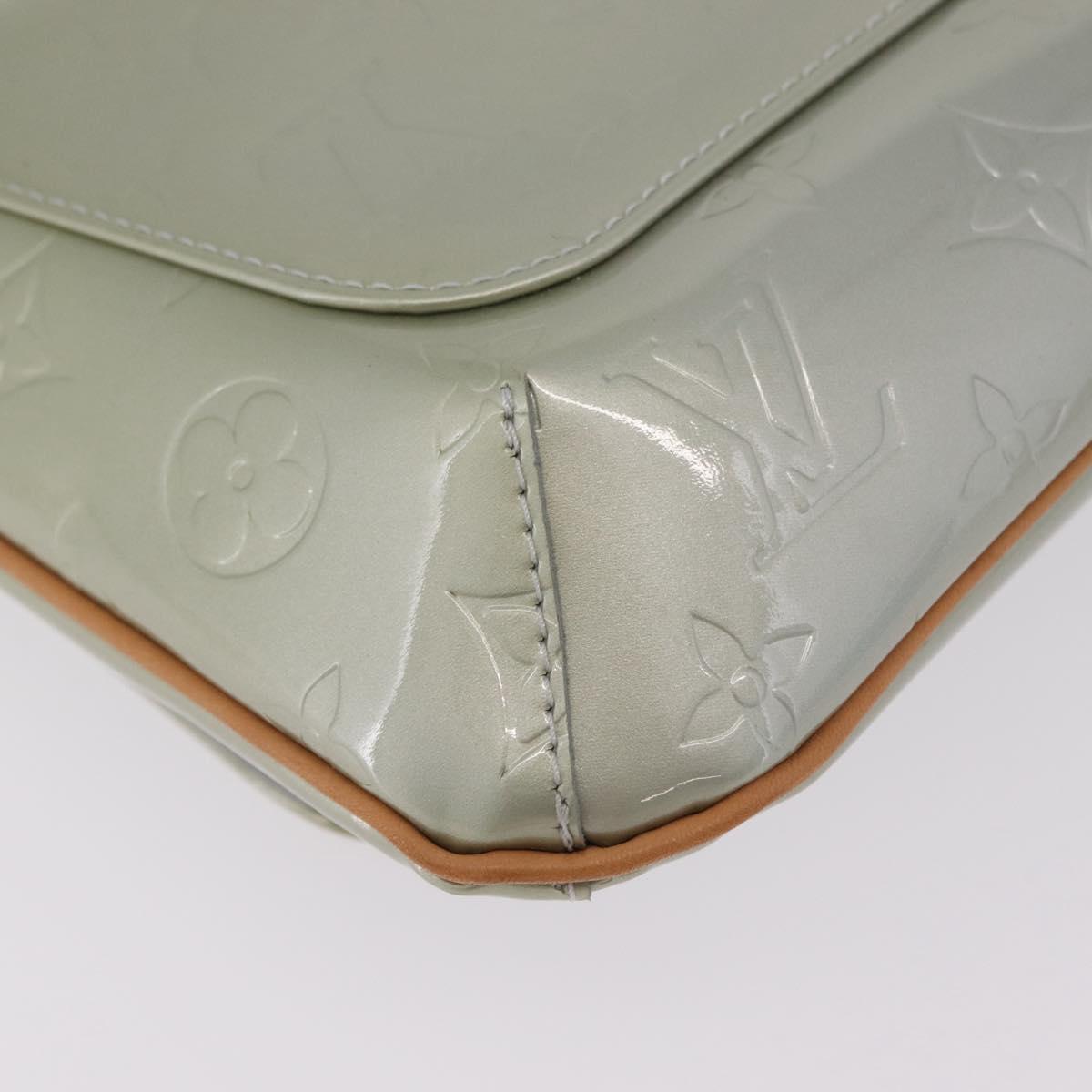 LOUIS VUITTON Monogram Vernis Thompson Street Bag Gris M91008 LV Auth ep16389V