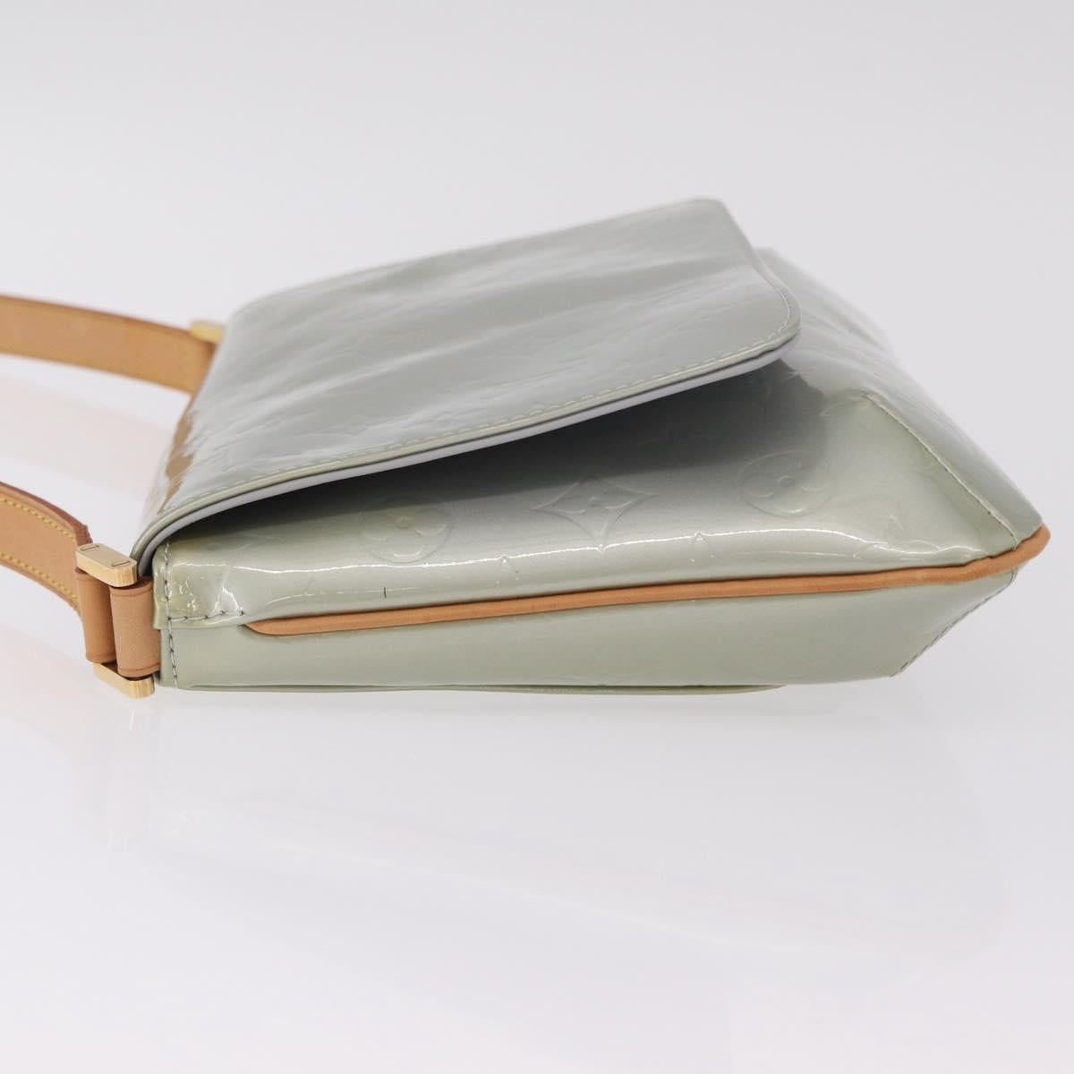 LOUIS VUITTON Monogram Vernis Thompson Street Bag Gris M91008 LV Auth ep16389V
