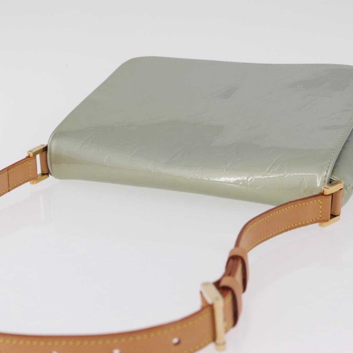 LOUIS VUITTON Monogram Vernis Thompson Street Bag Gris M91008 LV Auth ep16389V