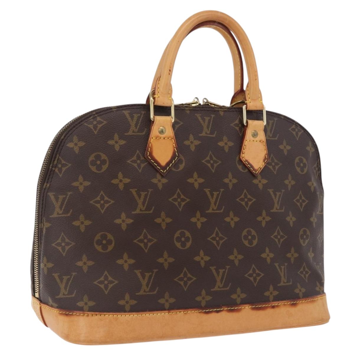 LOUIS VUITTON Monogram Alma Hand Bag M51130 LV Auth ep16392A