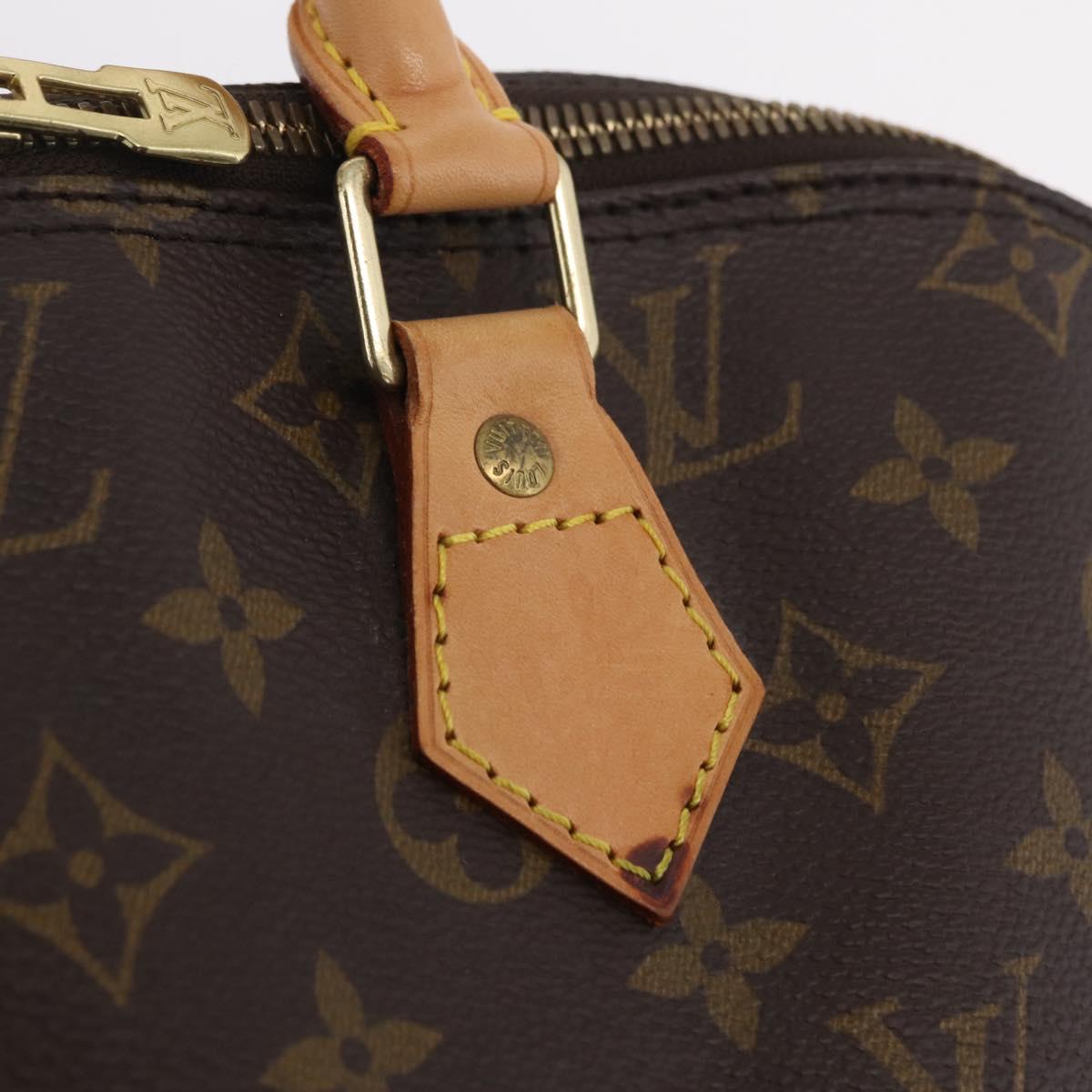 LOUIS VUITTON Monogram Alma Hand Bag M51130 LV Auth ep16392A
