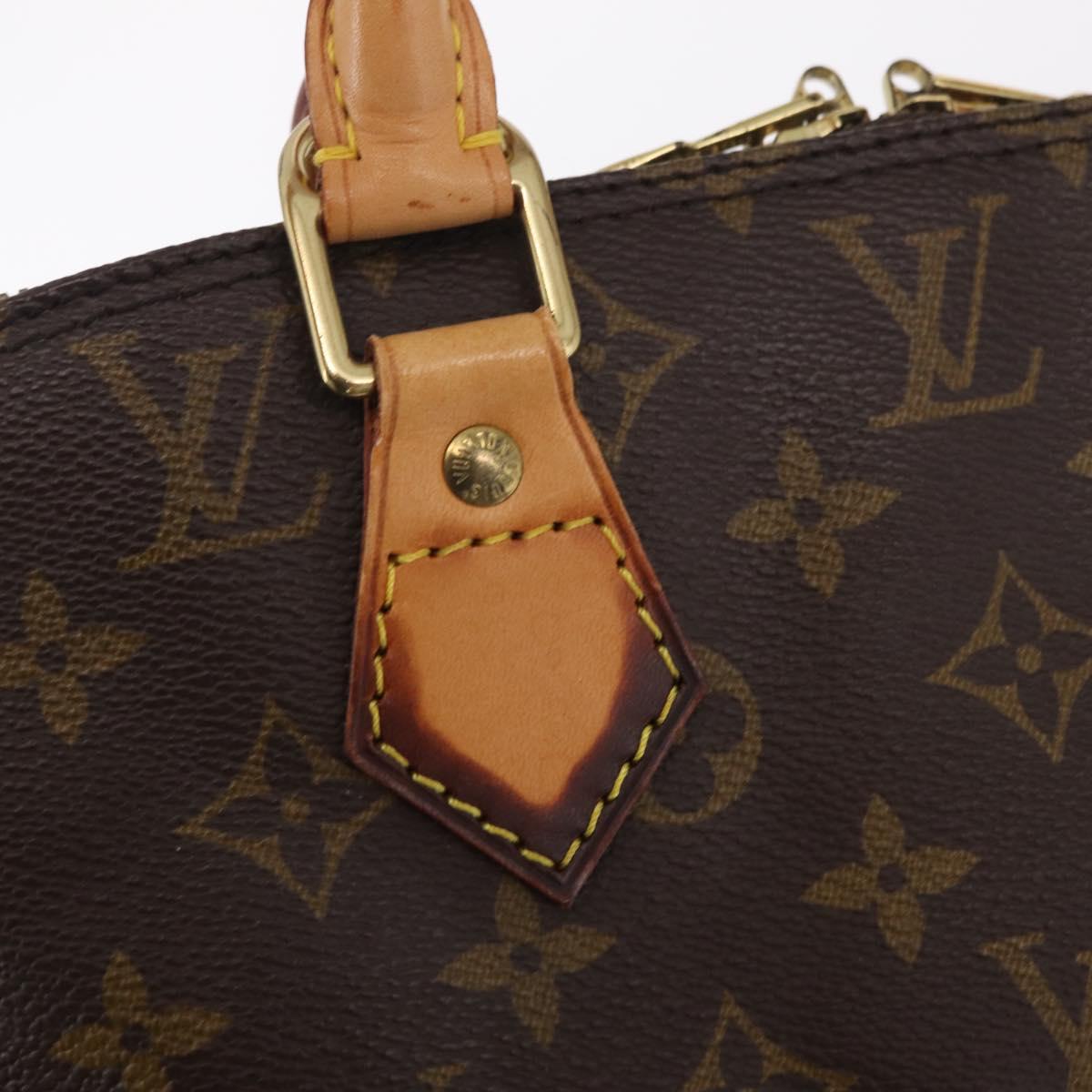 LOUIS VUITTON Monogram Alma Hand Bag M51130 LV Auth ep16392A