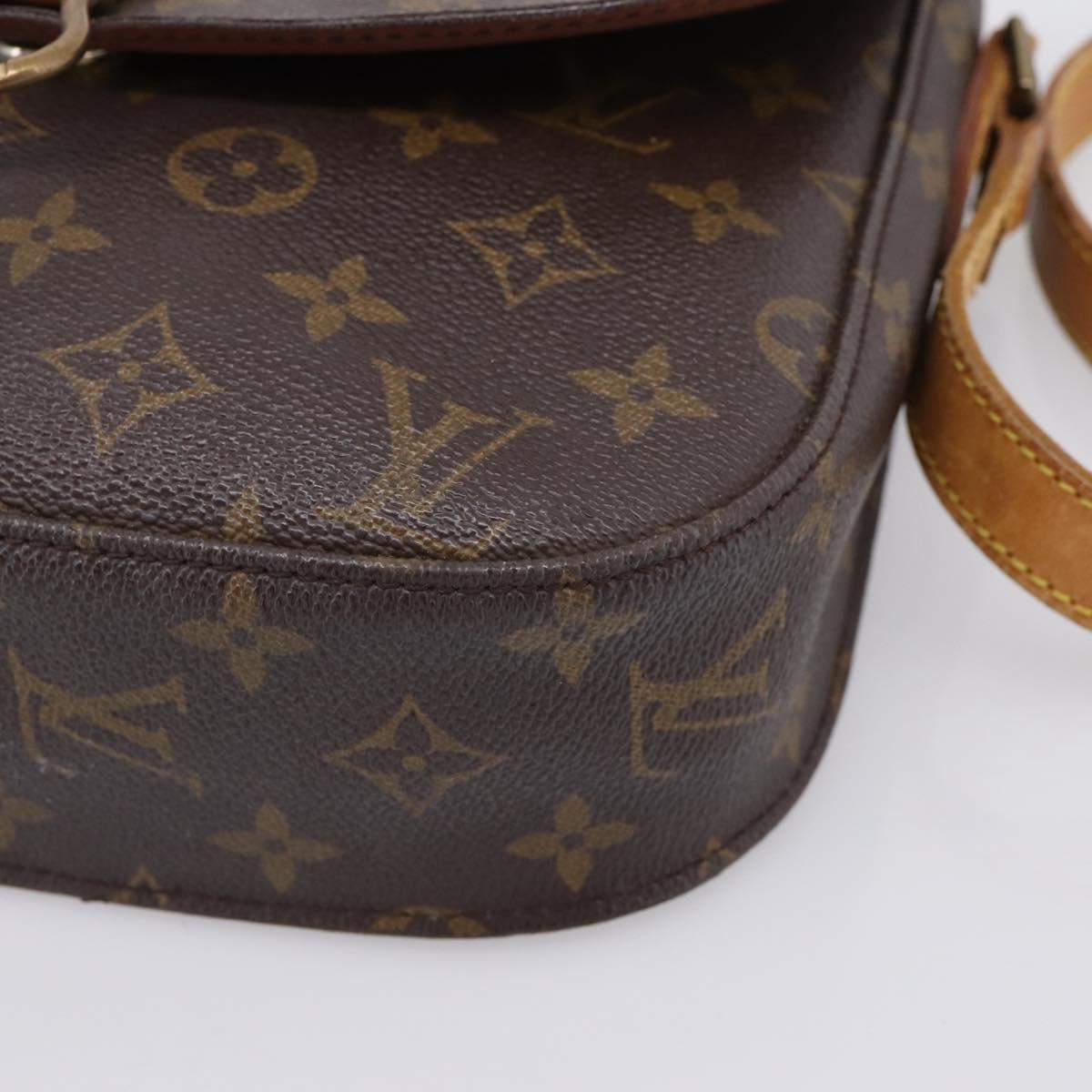 LOUIS VUITTON Monogram Saint Cloud GM Shoulder Bag M51242 LV Auth ep16400