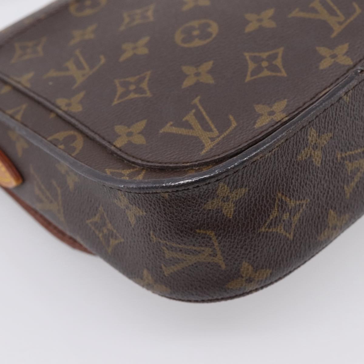 LOUIS VUITTON Monogram Saint Cloud GM Shoulder Bag M51242 LV Auth ep16400