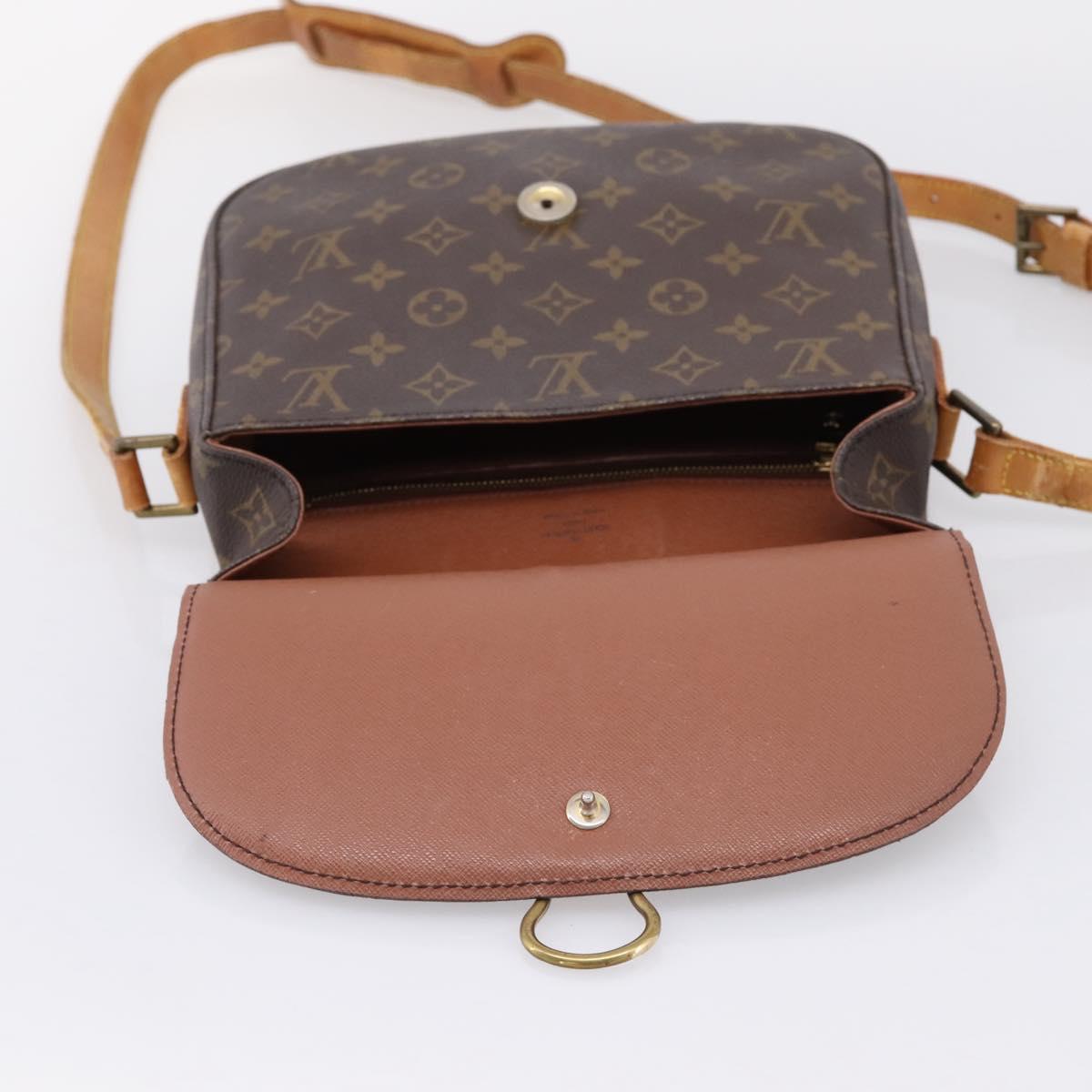 LOUIS VUITTON Monogram Saint Cloud GM Shoulder Bag M51242 LV Auth ep16400
