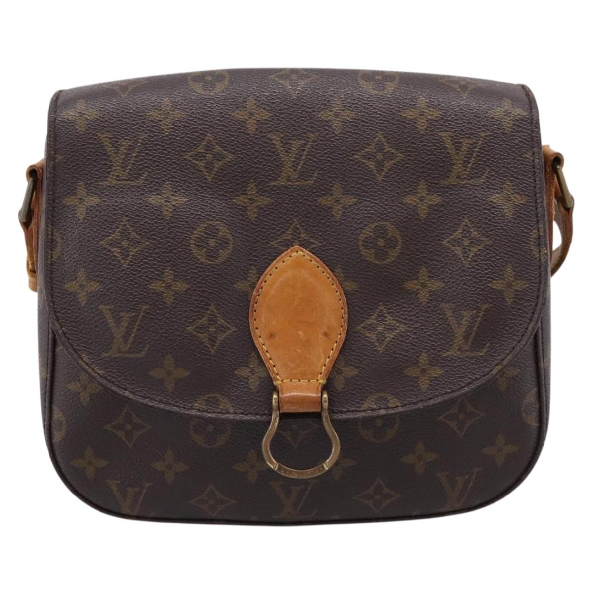 LOUIS VUITTON Monogram Saint Cloud GM Shoulder Bag M51242 LV Auth ep16400