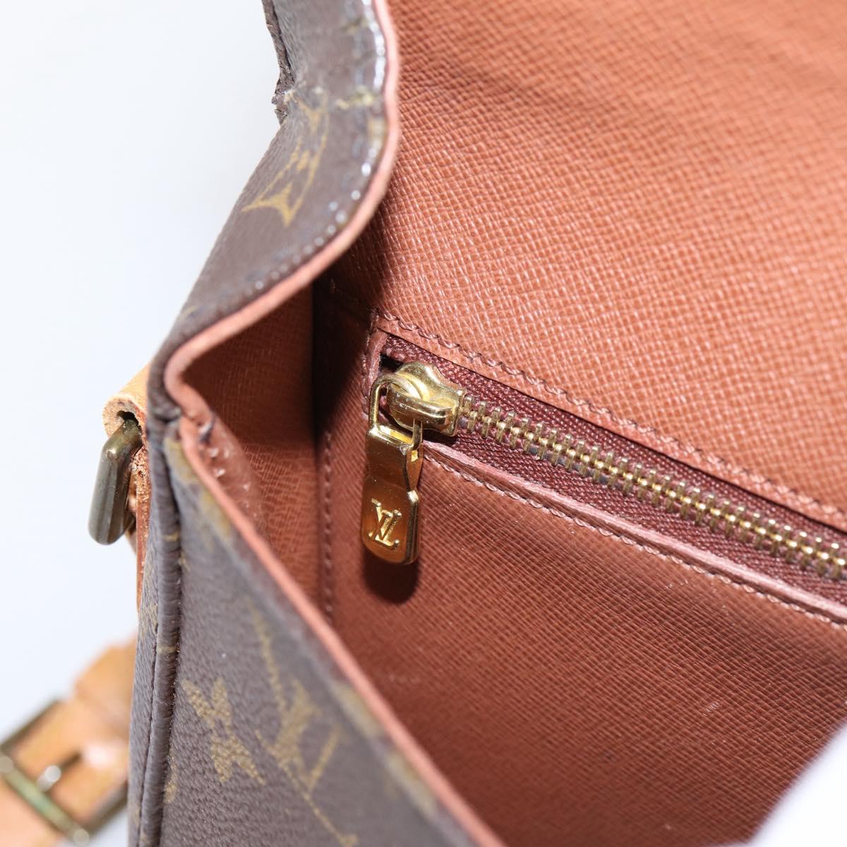 LOUIS VUITTON Monogram Saint Cloud GM Shoulder Bag M51242 LV Auth ep16400