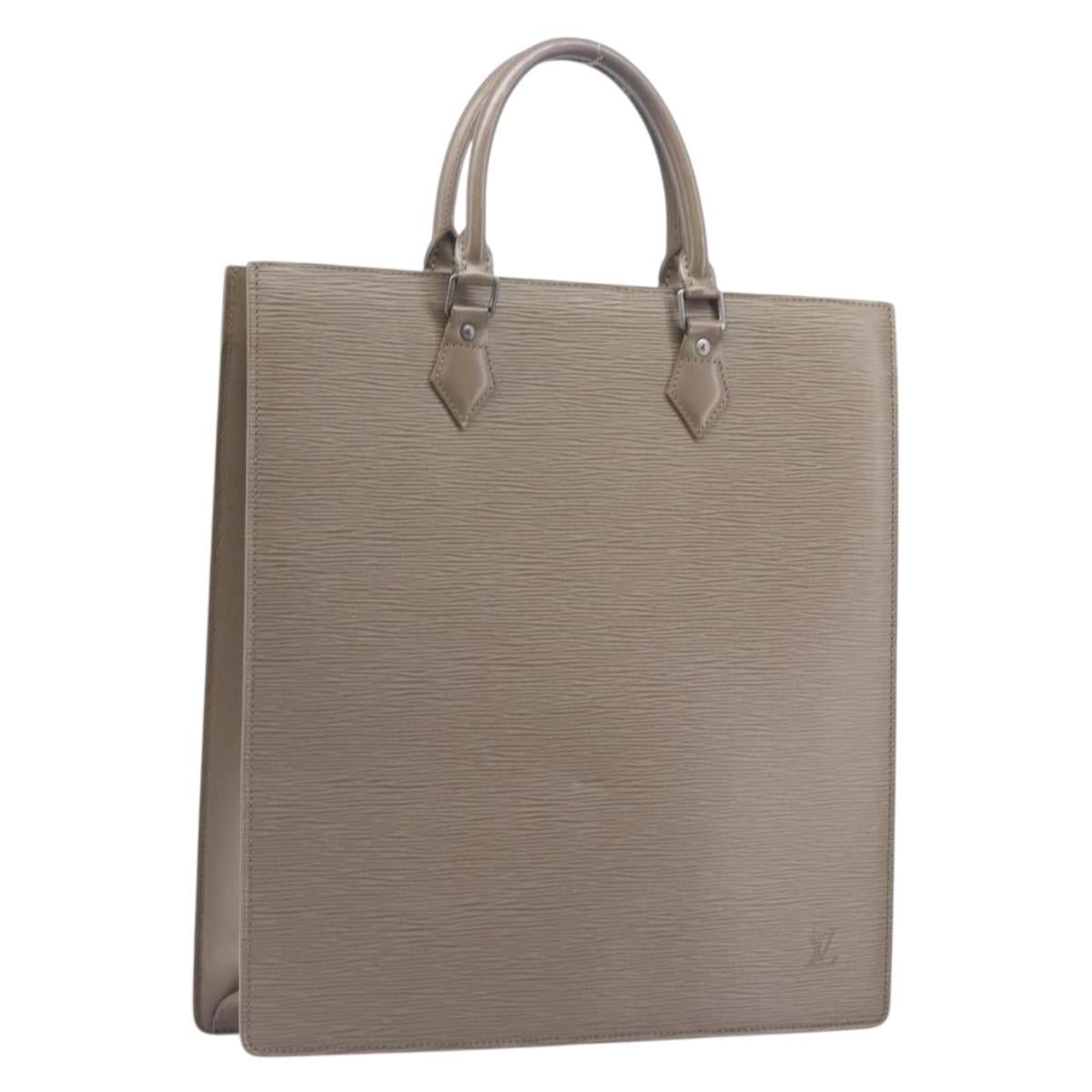 LOUIS VUITTON Epi Sac Plat Hand Bag Lilac M5207B LV Auth ep16402