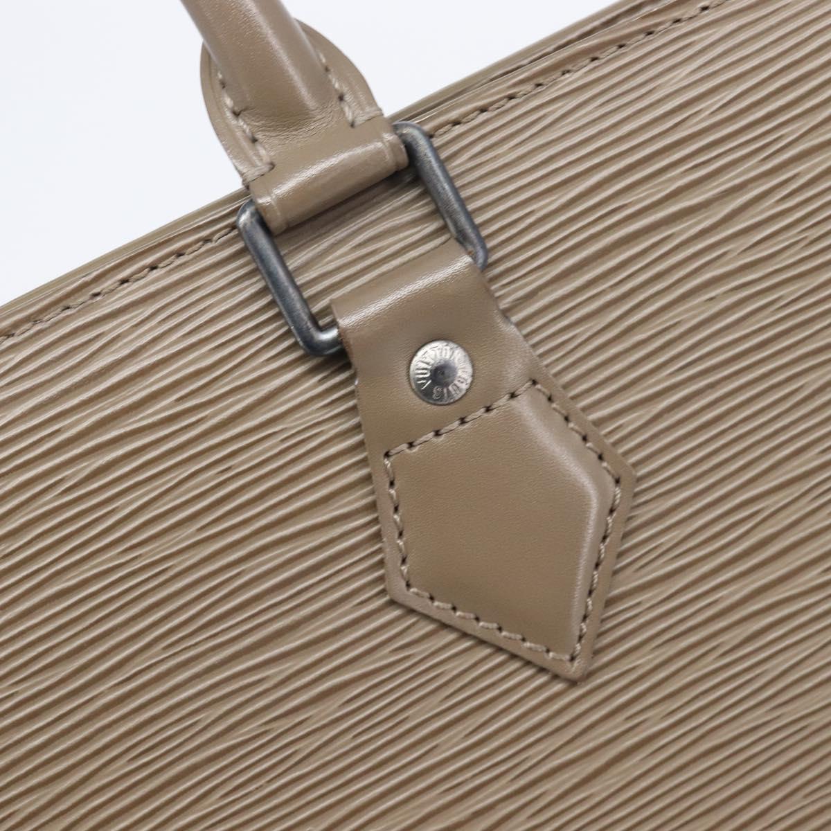 LOUIS VUITTON Epi Sac Plat Hand Bag Lilac M5207B LV Auth ep16402