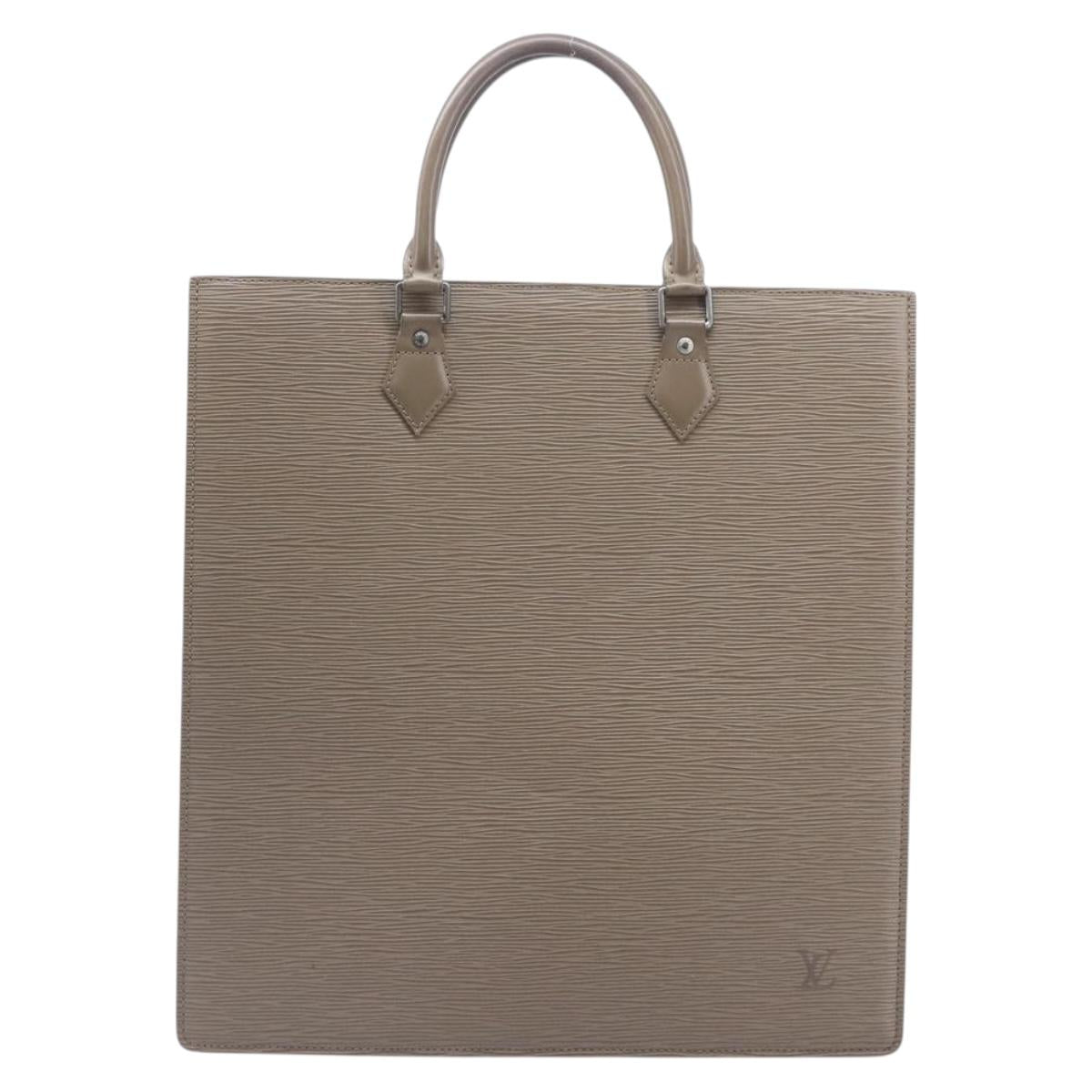 LOUIS VUITTON Epi Sac Plat Hand Bag Lilac M5207B LV Auth ep16402