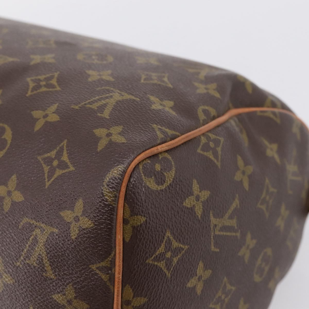 LOUIS VUITTON Monogram Speedy 30 Hand Bag M41526 LV Auth ep16409