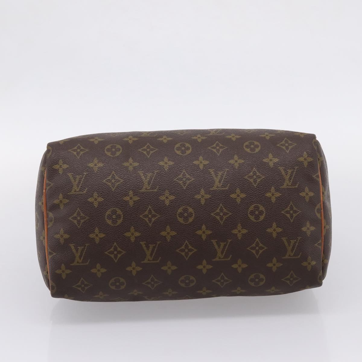LOUIS VUITTON Monogram Speedy 30 Hand Bag M41526 LV Auth ep16409