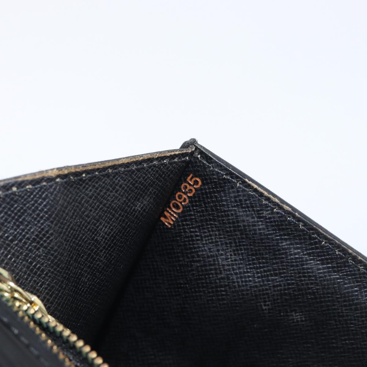 LOUIS VUITTON Epi Serie Dragonne Clutch Bag Black Noir M52612 LV Auth ep16412